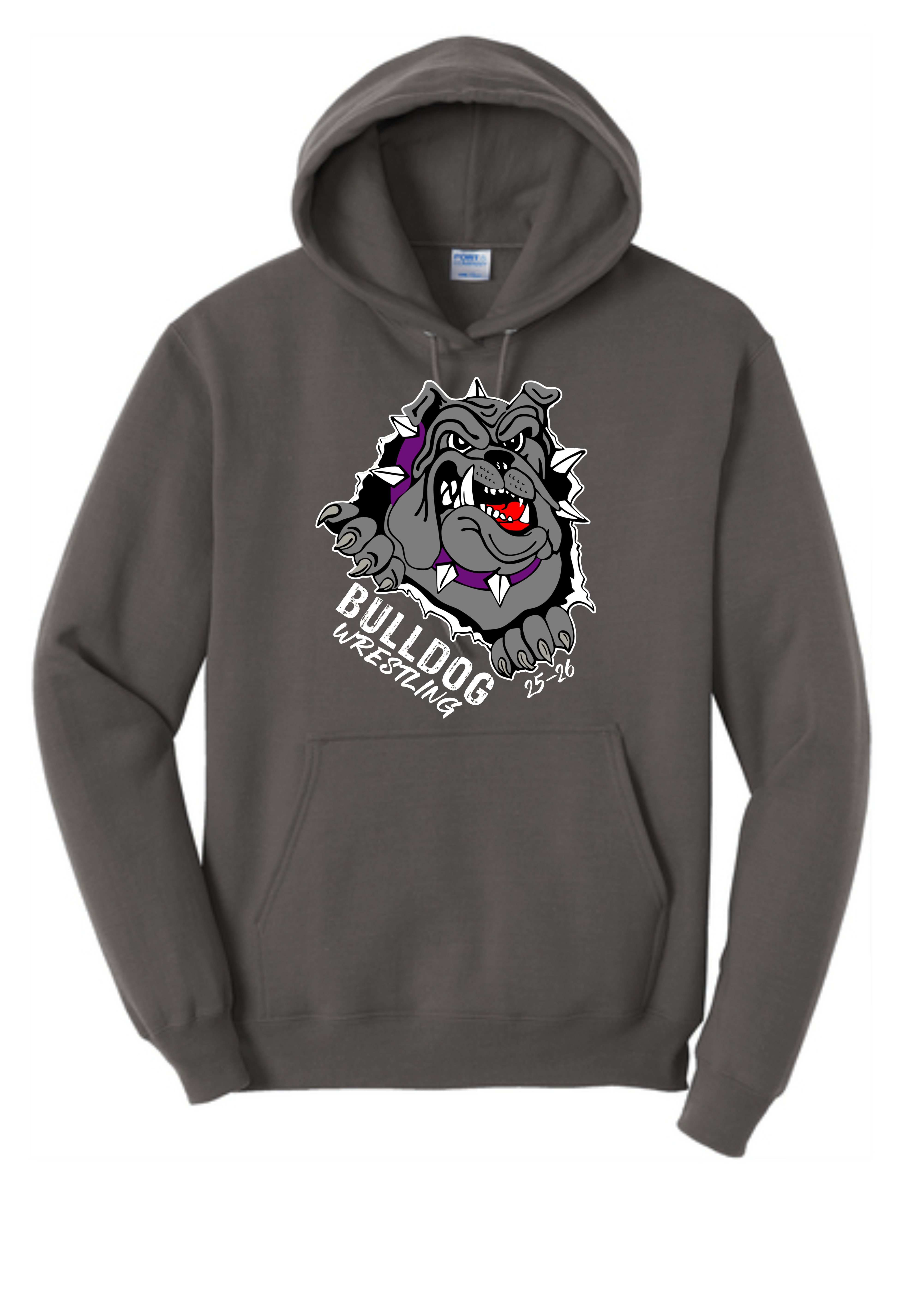 Bulldog Wrestling Hoodie 25-26