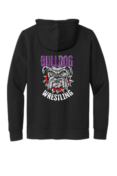 BULLDOG WRESTLING NEW ERA ZIP HOODIE 24-25