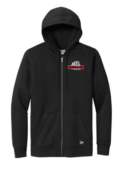 BULLDOG WRESTLING NEW ERA ZIP HOODIE 24-25