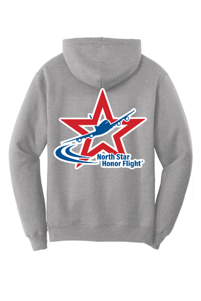 Honor Flight Hoodie - Grey