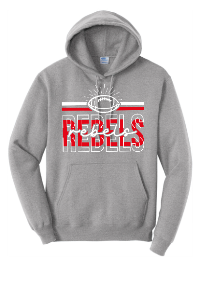 Rebels Football Hoodie