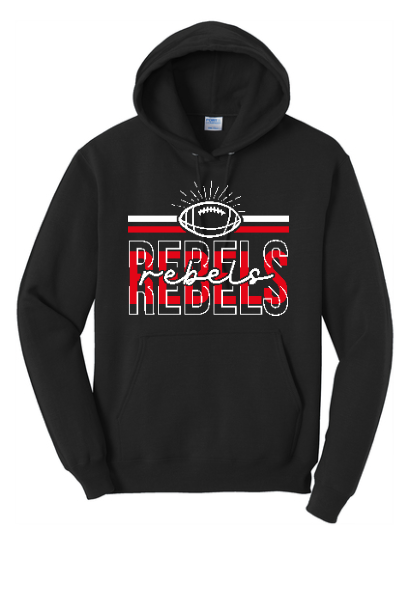 Rebels Football Hoodie