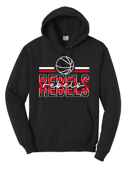 Rebels Basketball Hoodie