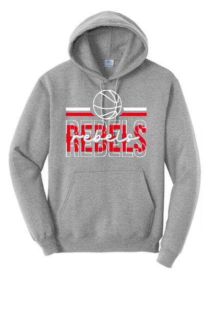 Rebels Basketball Hoodie