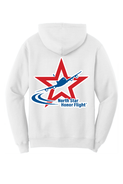 Honor Flight Hoodie - White