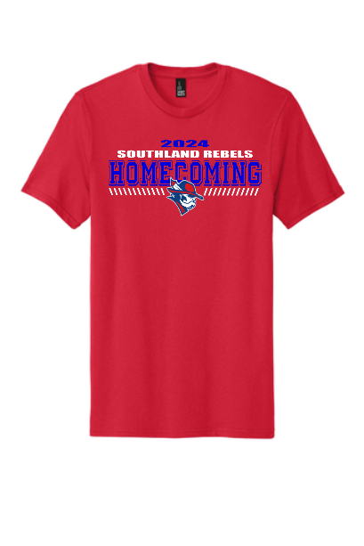 2024 Southland Rebels Homecoming TEE two versions