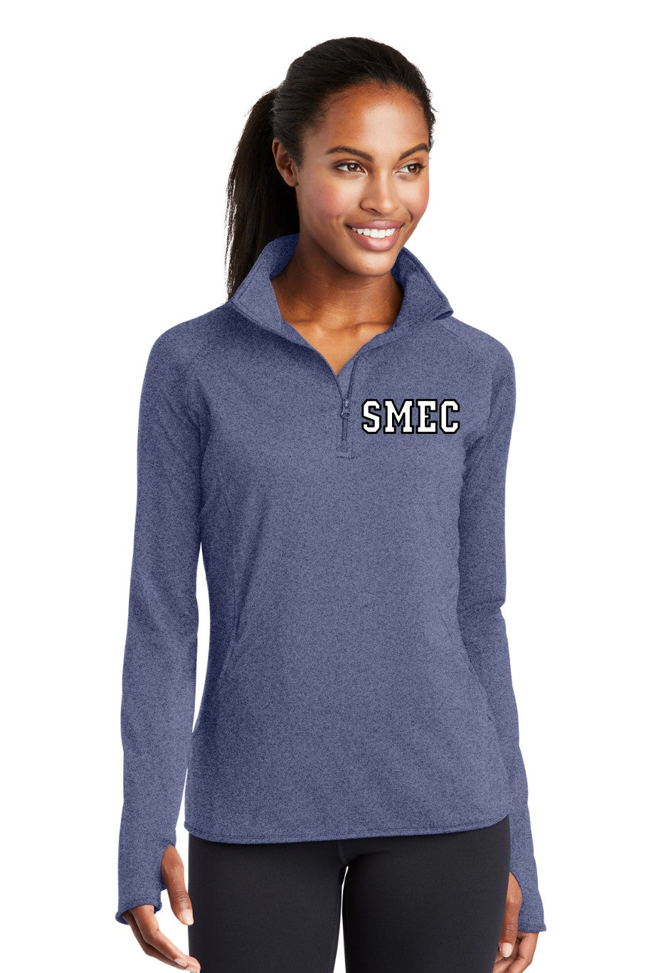 SMEC Sport-Tek® Ladies Sport-Wick® Stretch 1/2-Zip Pullover