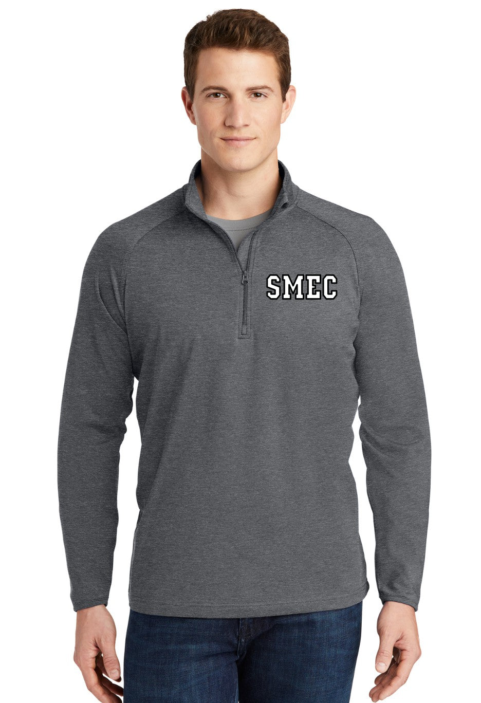 SMEC Sport-Tek® Sport-Wick® Stretch 1/2-Zip Pullover